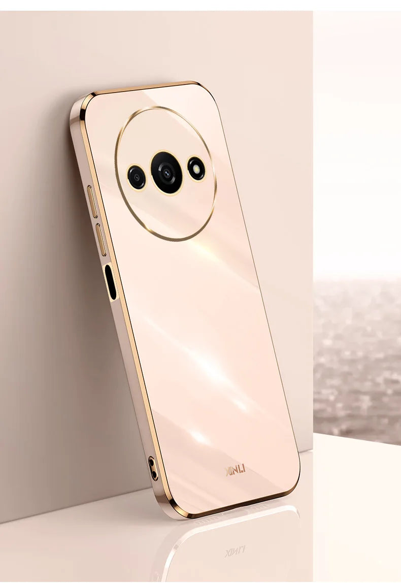 For Redmi A3 Case Soft TPU Case Anti-Fingerprint Camera Protection Cover For Xiaomi Redmi A3