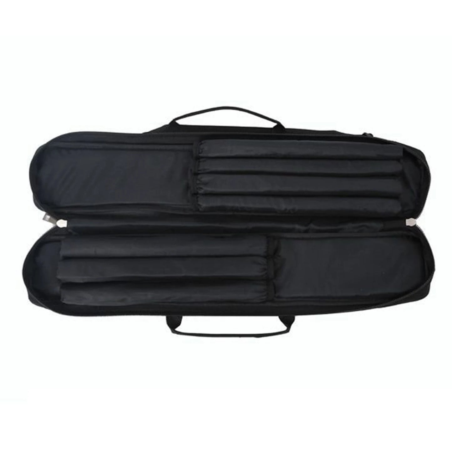 3x4 Pool Cue Cases 1/2 Snooker Pool Cue Bag Portable Lightweight Soft Billiard Cue Stick Storage Pouch Sport Accessories