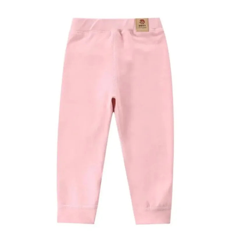 Children's Padded Bottoms Boys Single Trousers Girls Autumn and Winter Warm Middle and Large Children Thickened Long Pants