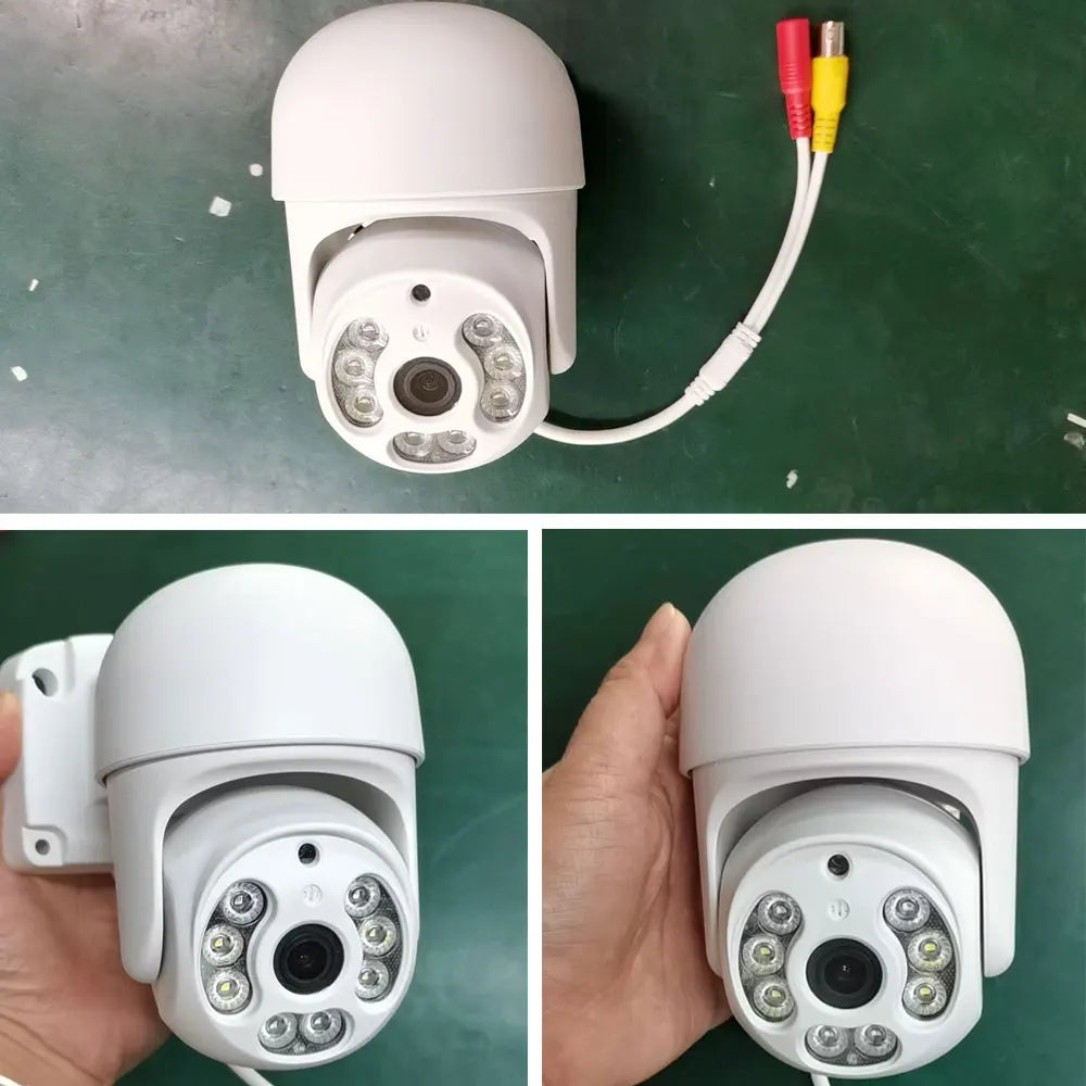 Mini AHD 5.0MP/12.5 fps Outdoor 1080P Speed Dome CCTV Camera System Waterproof Surveillance Camera Coaxial Control Xmeye AHD DVR