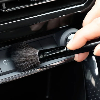 Car Detailing Brush Fibre Super Soft Cleaning Brush Car Interior Detailing Kit Electrostatic Dust Remove Tools Wash Accessories