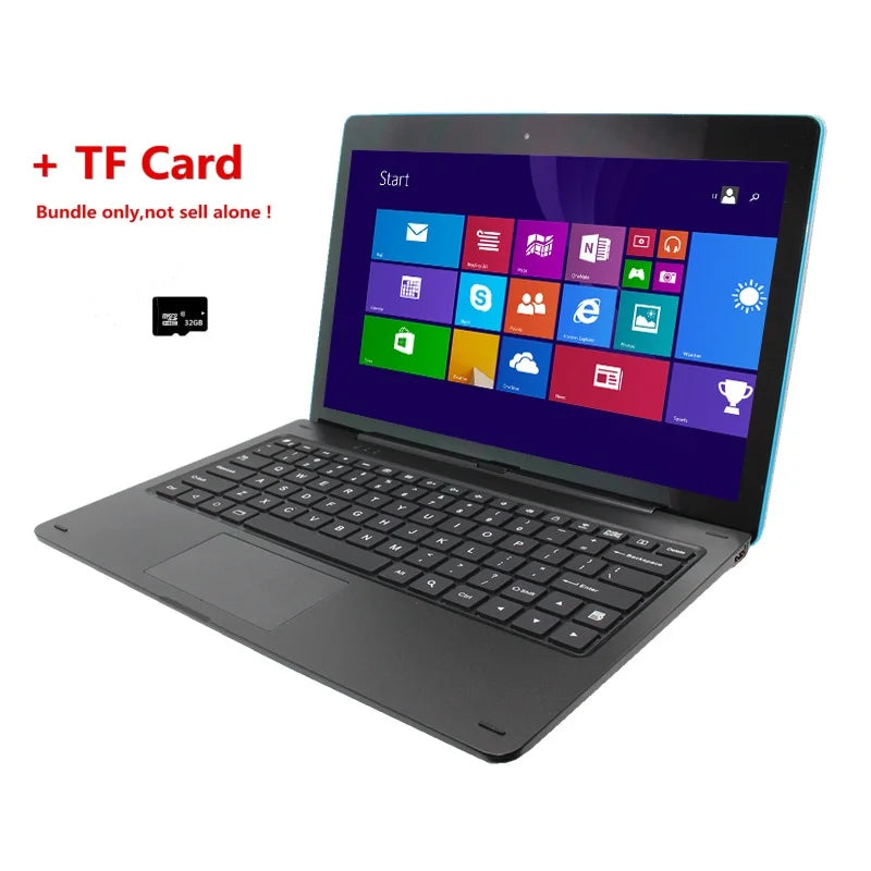 11.6''Tablet PC 2IN1 With Docking Keyboard 2GB DDR+64GB Windows 10 WIFI G12 Touching Screen1366*768 IPS Dual Camera