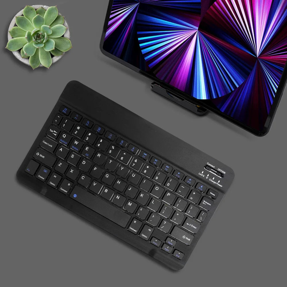 Tablet Wireless Keyboard For iOS Android Windows For iPad Huawei Samsung Xiaomi Teclado Bluetooth-compatible Keyboard and Mouse