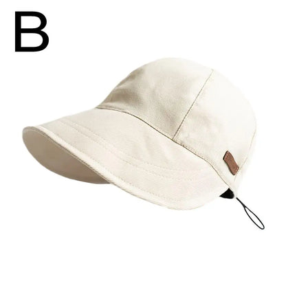 2024 UV Protection Hat Without Makeup Fisherman Cap Sun Hat Portable Foldable Wide Brim Sun Protection Hats Summer Adjustable