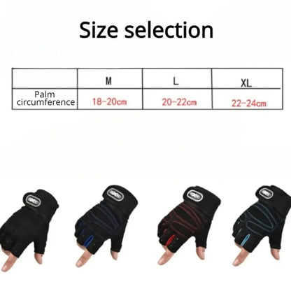 Gym Gloves for Men Women Fitness Weight Lifting Wristband Gloves Body Building Training Sports Exercise Cycling Glove Shockproof