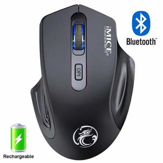 Wireless Mouse Bluetooth Mouse Rechargeable Computer Mice Wirless Gaming Mouse Ergonomic Silent Usb Mause Gamer for Laptop PC 