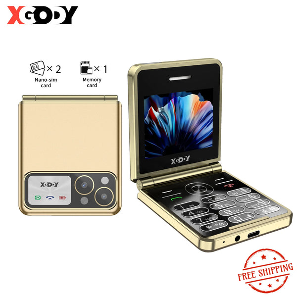 Mini Flip phone Smartphone  Dual SIM