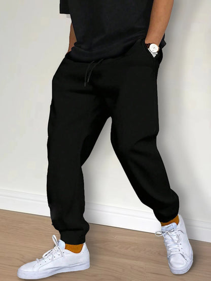 New Men Casual Fashion Sports Pants Gym Sport Trousers for Men Jogger SweatpantsRunning Workout Jogging Long Pants