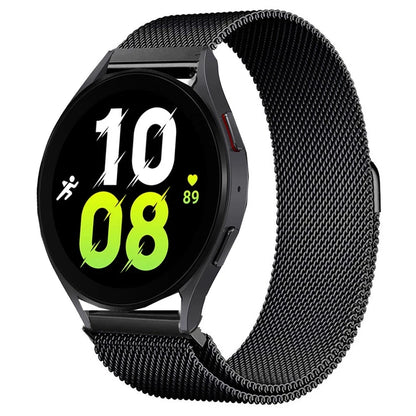 Full Cover TPU Case with Metal Strap For Samsung Galaxy Watch 6 4 Active 2 40mm 44mm Band Magnetic Loop Bracelet