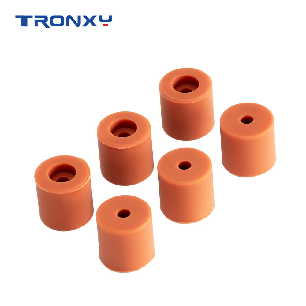 Tronxy Hand Twist Leveling Nuts High Temperature Silicone Solid Spacer Hot Bed Leveling Column 3D Printer Parts