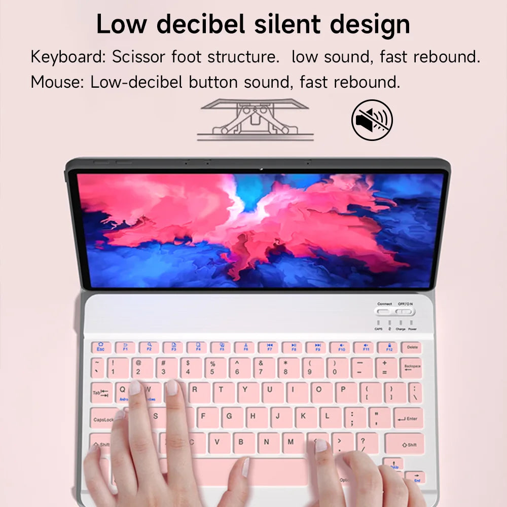 Wireless Keyboard For IOS Android Windows for iPad Keyboard Air Mini Pro Bluetooth Keyboard Mouse For Apple Xiaomi Huawei Tablet