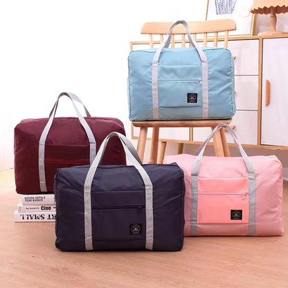 Portable Multi-function Portable Foldable Bag For Travel Ultra Light Storage Large Capacity Trolley Luggage Storage Bag