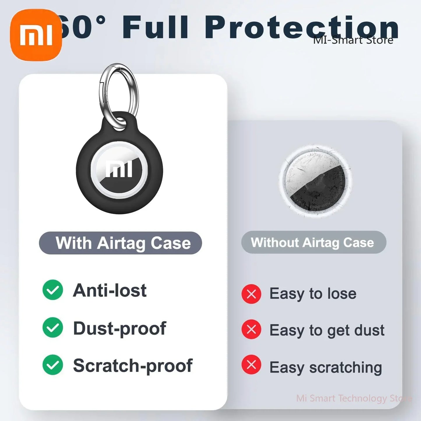 Xiaomi Wireless Smart Tracker Bluetooth 5.0 Two-Way Location Mini Portable Kids Pets Key Luggage Loss Prevention for IOS Android