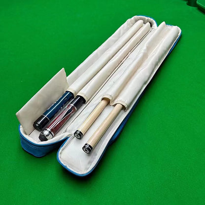 3x4 Pool Cue Cases 1/2 Snooker Pool Cue Bag Portable Lightweight Soft Billiard Cue Stick Storage Pouch Sport Accessories