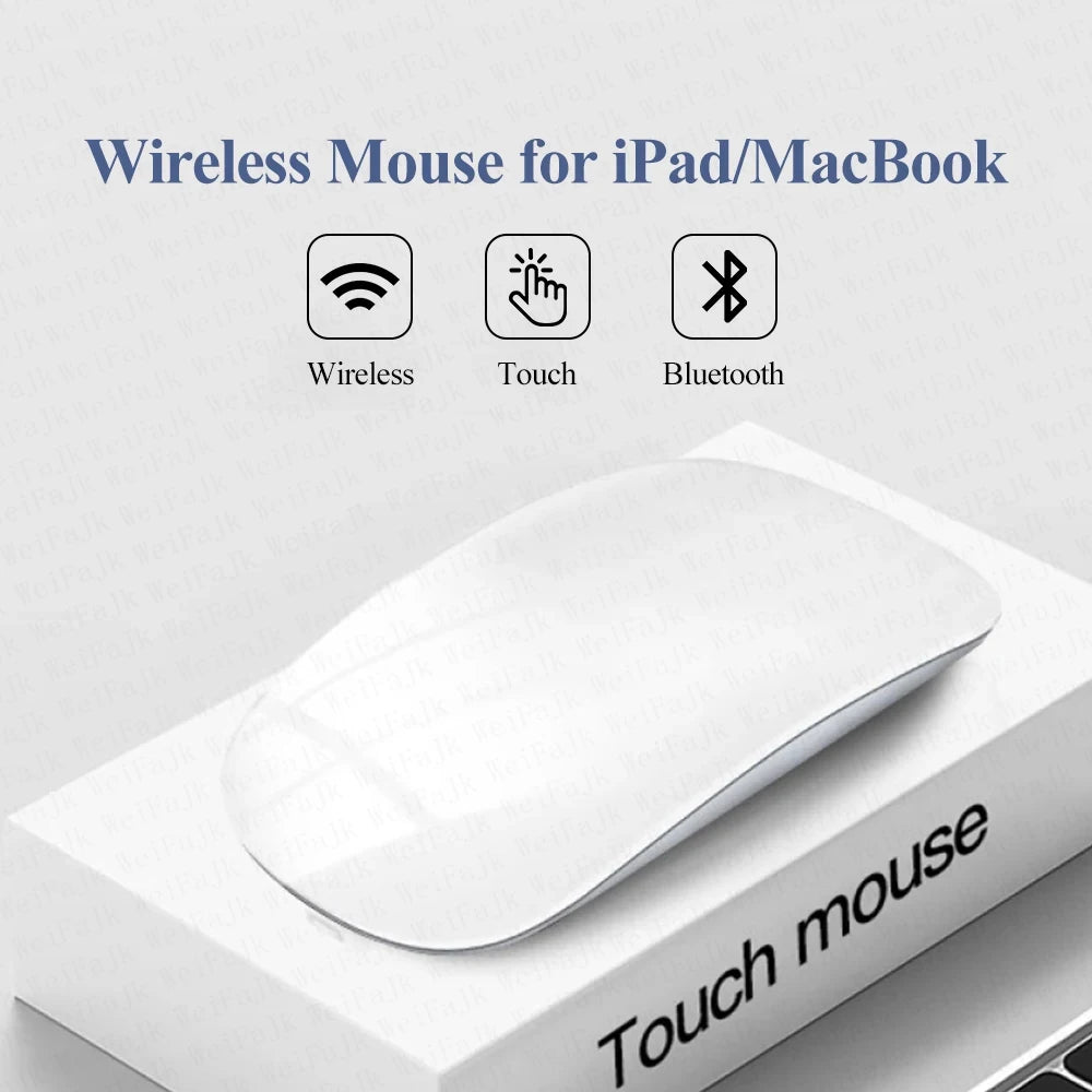 For Apple Original Wireless Bluetooth Touch Magic Mouse For Macbook Pro Air Mini Laptop Tablet PC iPad Gaming Ergonomico Mouse