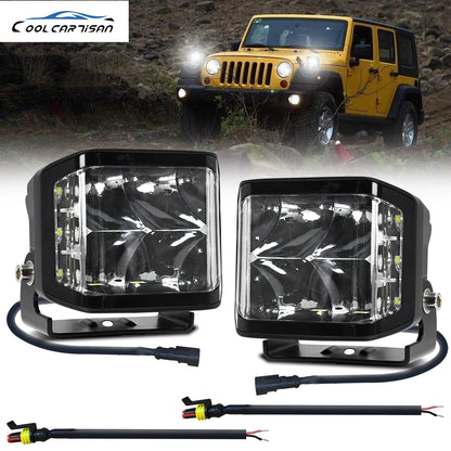 Extra strong 400W LED auxiliary lighthouse LED 5INCH Lighting Work Light mile headlight 24V Off -road ATV 4X4 LED Accessories