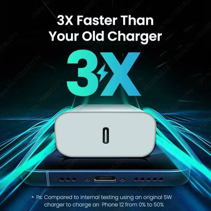 PD 30W Fast Charger For Apple iPhone 14 11 12 13 15 Pro Max Fast Charging Cable For iPhone 15 14 Plus Charger Phone Accessories