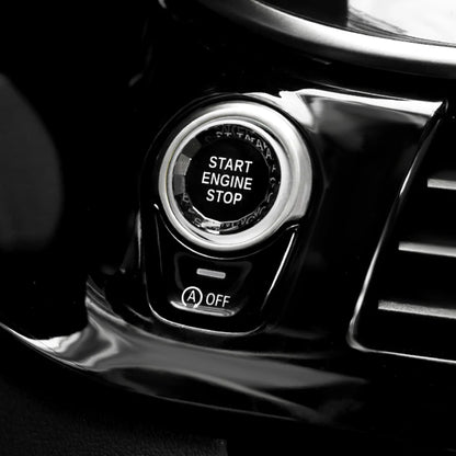 Car Engine Start Stop Switch Button Sticker Interior Trim For BMW X1 E84 E81 E87 X5 E70 X6 E71 E90 E60 E92 E93 Auto Accessoire