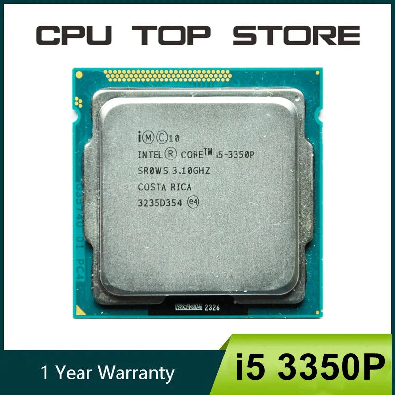 Intel Core i5 3350P 3.1GHz Quad-Core Quad-Thread CPU Processor 6M 69W LGA 1155