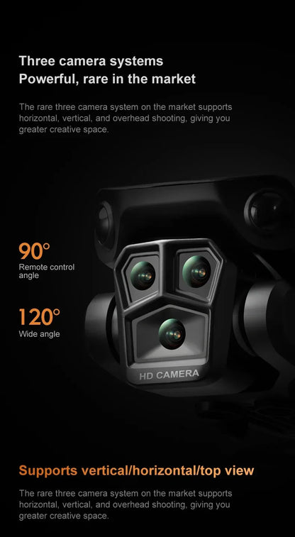 Xiaomi MIJIA K6MAX Drone 8K GPS Professional HD Aerial Photography 3 Camera Omnidirectional Obstacle Avoidance Quadrotor Drone