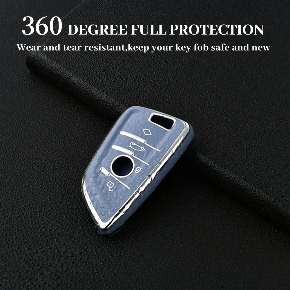 For BMW key Case Cover for Bmw 1 3 5 series 320li x3 x5 x1 530 G20 G30 G11 F15 F16 G01 G02 F48 Car key cover women and man