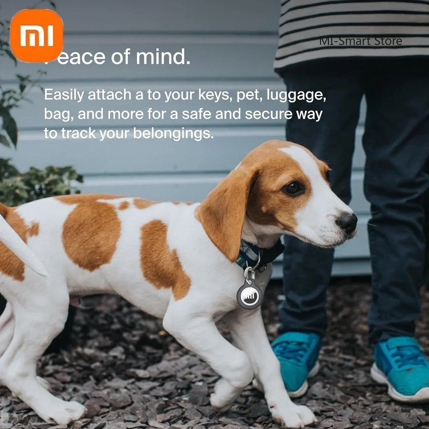 Xiaomi Wireless Smart Tracker Bluetooth 5.0 Two-Way Location Mini Portable Kids Pets Key Luggage Loss Prevention for IOS Android