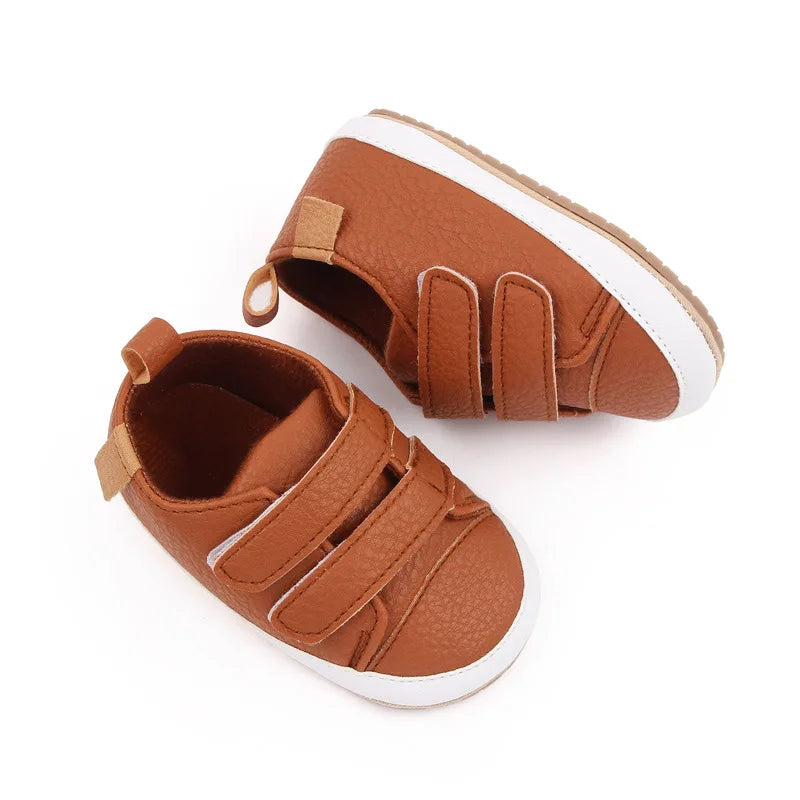 KIDSUN Spring Boys Girls Casual Canvas Sneakers Shoes Newborn Baby Shoes Soft Sole First Walkers Toddler Shoes