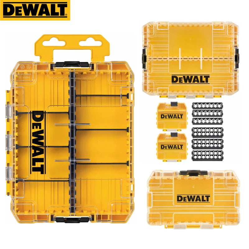 DEWALT TSTAK Tough Storage Case Power Tool Accessories Screwdriver Bit Parts Storage Box DT70801 DT70801 DWAN2190 N542474