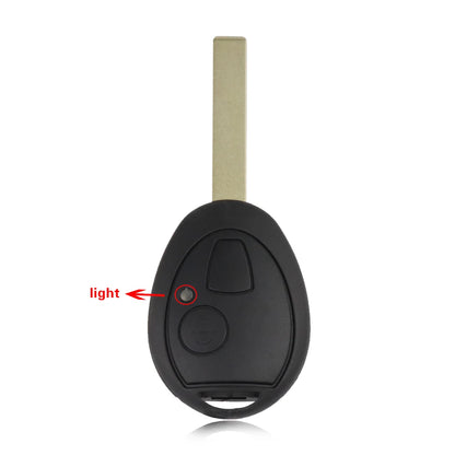 YIQIXIN Smart Car Key 2 Buttons Shell Case For MG BMW Mini Cooper S R50 R53 For Land Rover 75 ZT Z3 Z4 X3 X5 e46 e39 e36 Cover