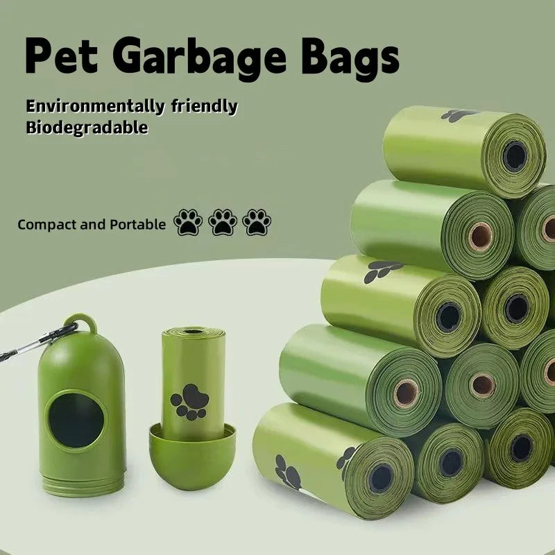 New Dog Poop Bag Biodegradable Pet Garbage Bag Dog Poop Bags Dog Poop Bag Dispenser Dog Cleaning Supplies Dog Products for Dogs