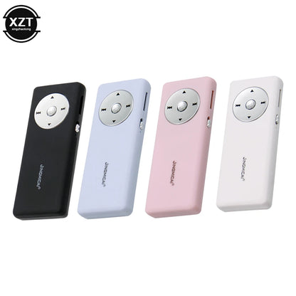 Portable Mini MP3 USB Player Students Sport MP3 Music Player Learning Sports Learn Supplies Send Memory Card