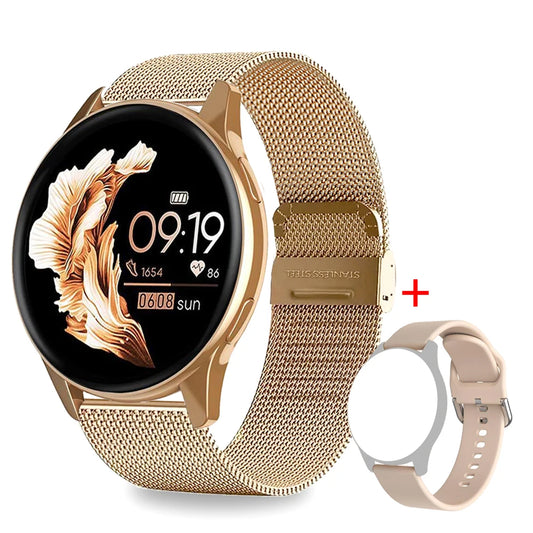 1-Smart Watch, Wireless Call/Dial, Multi-Sport Mode, Alerts, For Men and Women, Customized Wallpaper, iPhone/Andriod