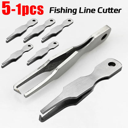 Multifunctional 1-5pcs  Fishing Line Cutter Nippers Lure Ring Opener Hook Eye Cleaner Double Ring Opening Mini Tools Pliers