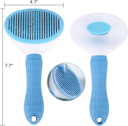 Pet Dog Brush Cat Comb Self Cleaning Pet Hair Remover Brush For Cats Dogs Grooming Tools Pets Dematting Comb Dogs Accessories