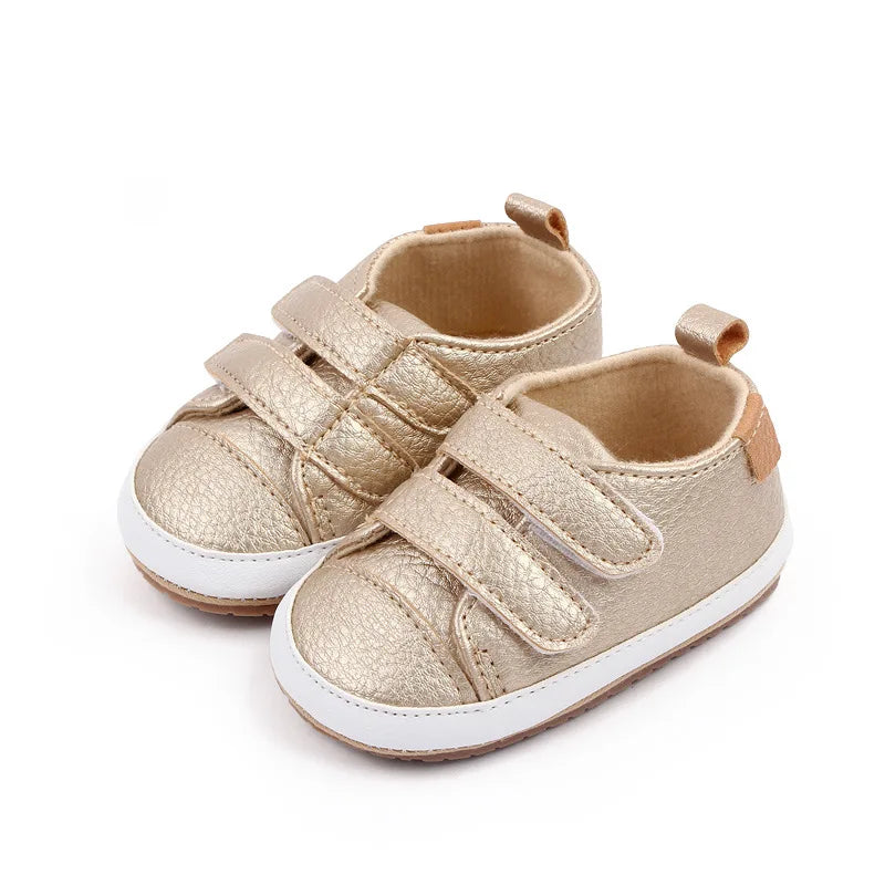 KIDSUN Spring Boys Girls Casual Canvas Sneakers Shoes Newborn Baby Shoes Soft Sole First Walkers Toddler Shoes