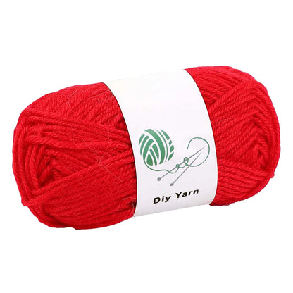 Milk Sweet Soft Cotton Baby Knitting Wool Yarn Thick Yarn Fiber Velvet Yarn Hand Knitting Wool Crochet Yarn For Diy Sweater 5G