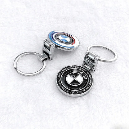 Auto Embleem Sleutelhanger H Gesp Dubbelzijdige Sleutelhanger Voor Bmw G30 G32 G01 G02 G05 G06 G07 G26 G23 G22 F40 F20 Keychain