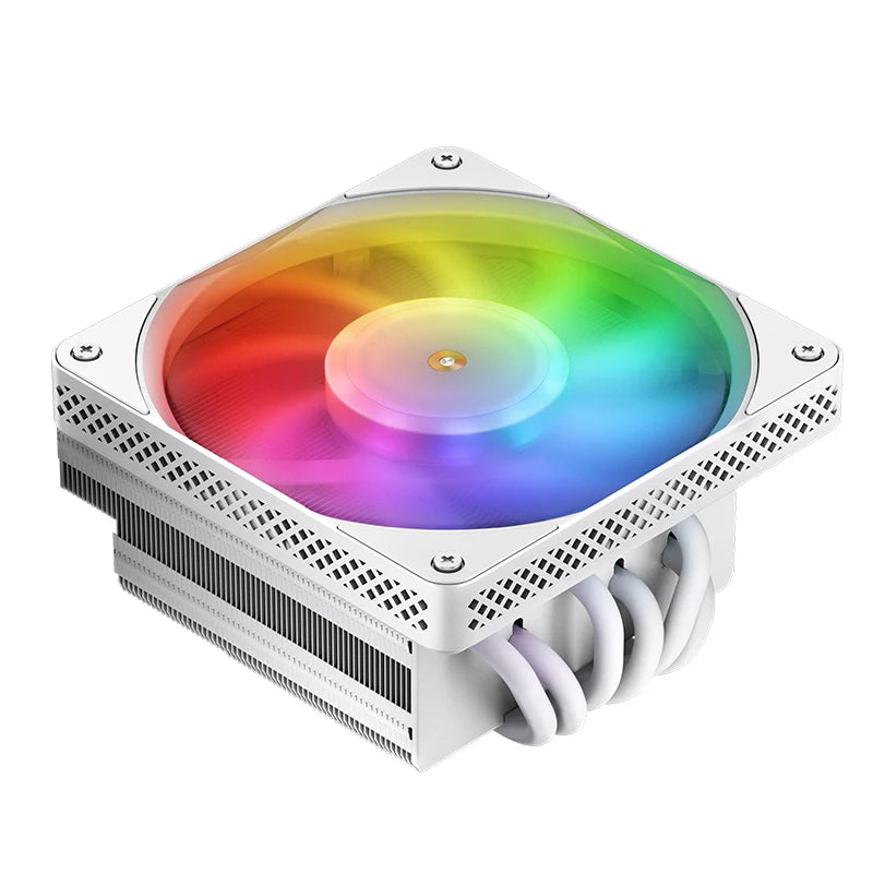 Jonsbo HX6200D CPU Cooler 6 Heat Pipe Air-Cooled Downward Pressure ARGB Radiator White  12generation Intel LGA1700 1200 115X AM4