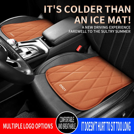 New Front Car Seat Cover PU Leather Cars Seat Cushion Protector Automobiles Universal Mat Chair Seat Car Auto Pad Accessories