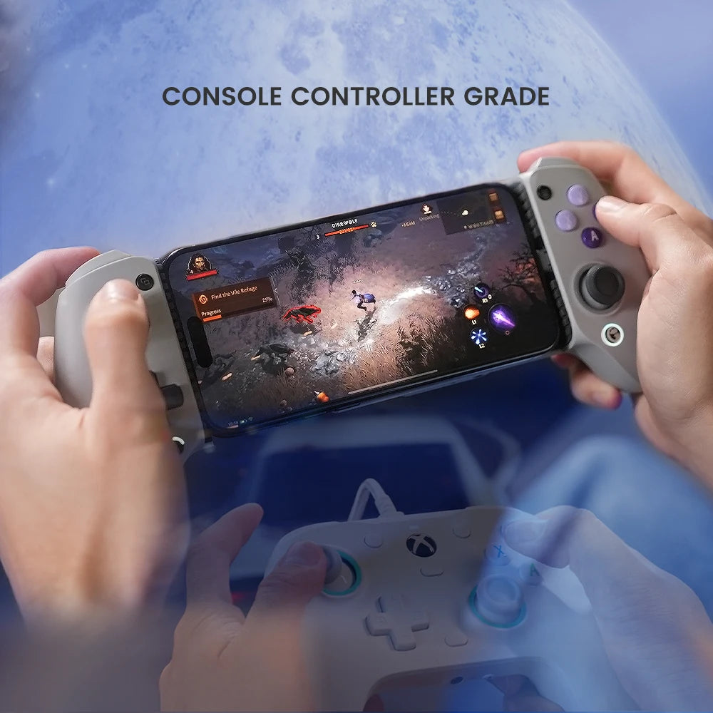 GameSir G8 Plus Bluetooth Gamepad Hall Effect Gaming Controller for Nintendo Switch, Android Phone, Tablets, iPhone, iPad, PC