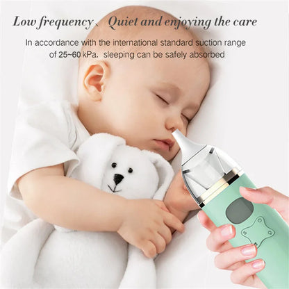 Baby Electric Nasal Aspirator Vacuum Nose Cleaner For Children Nasal Suction Device Nose Wash Fly Syringe Mucus Remover Things