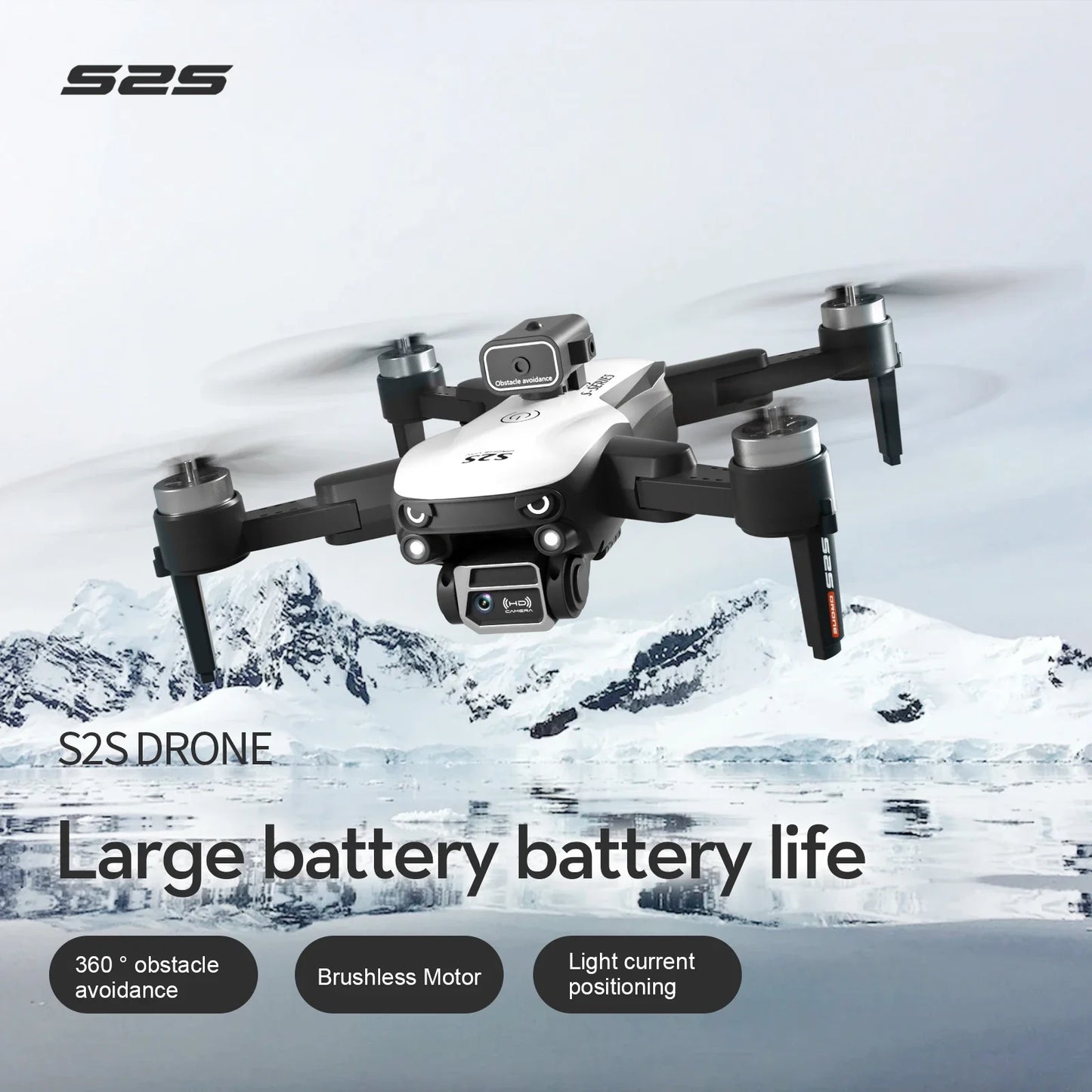 XIAOMI MIJIA S2S Drone 8K 5G UAV HD Aerial Photography Dual-Camera Omnidirectional Obstacle Brushless Avoidance Quadcopter Toys