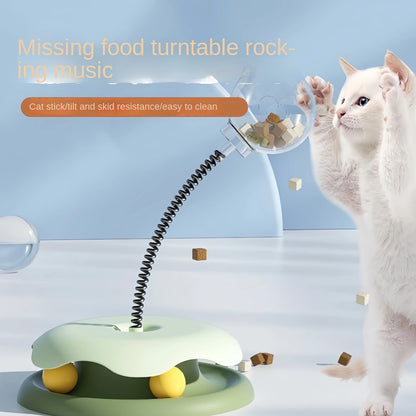 Cat Puzzle Food Leaking Ball Toy Cat Dog Interactive Treat Leaking Toy Catnip Slow Cat Dog Feeder Fun Pet Products Accessories