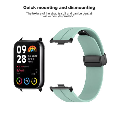 Silicone Wristband for Xiaomi Redmi Watch 4 Smart Strap Replacement Corre Magnetic Bracelet Mi Watch 8Pro 8 Pro SmartWatch Band