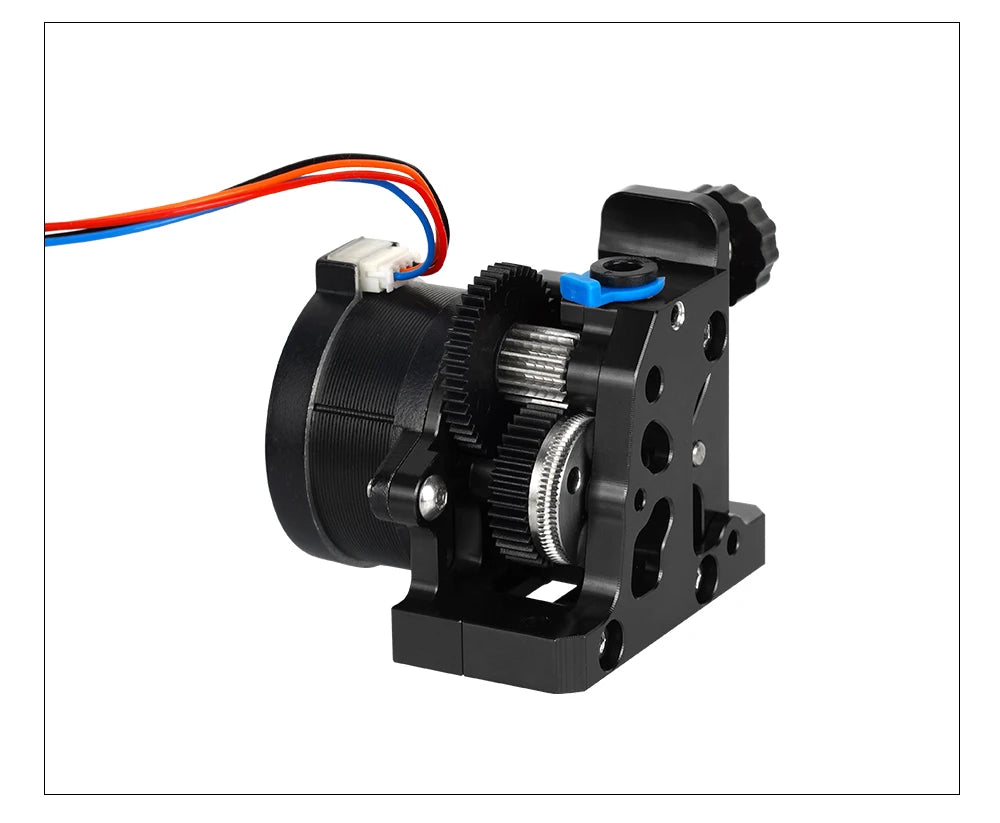 For CR10 CR 10S Ender3 V2 VORON HGX LITE Extruder Dual Gear Extruder Hard Steel Reduction Gear High Speed Motor 3D Printer Parts