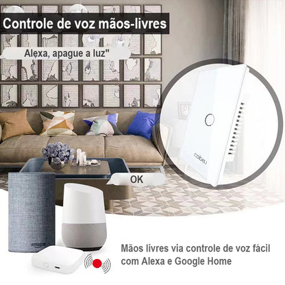 Alexa Alexa alasil alegente WiFi WiFi smart switch app neutral wire Google Home 110V 220V smart switch WiFi