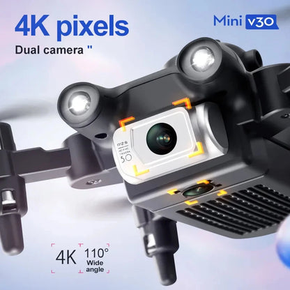 Xiaomi Mijia V30 Mini Drone with Camera HD 8K 1080P FPV RC Drones Profesional Five-sided Obstacle Avoidance Helicopter Drone