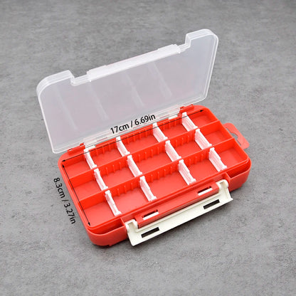 New Fly Fishing Tackle Box Fishing Accessories Tool Storage Box Sided Carp For Fishing Goods Hooks Lure Boxes