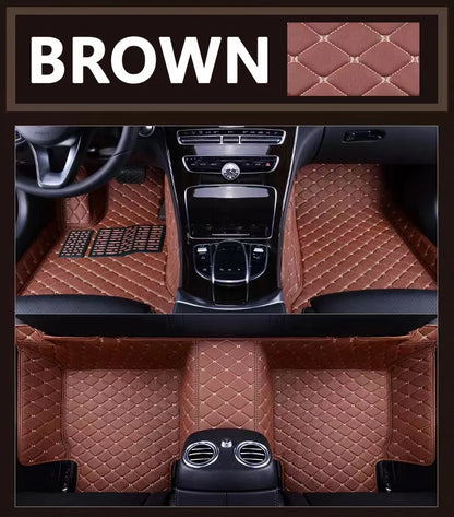 Custom Automotive Car Floor Mats For Audi A5 Sportback 2010 2011 2012 2013 Auto Luxury Leather Men Women Car Mats Full Coverage