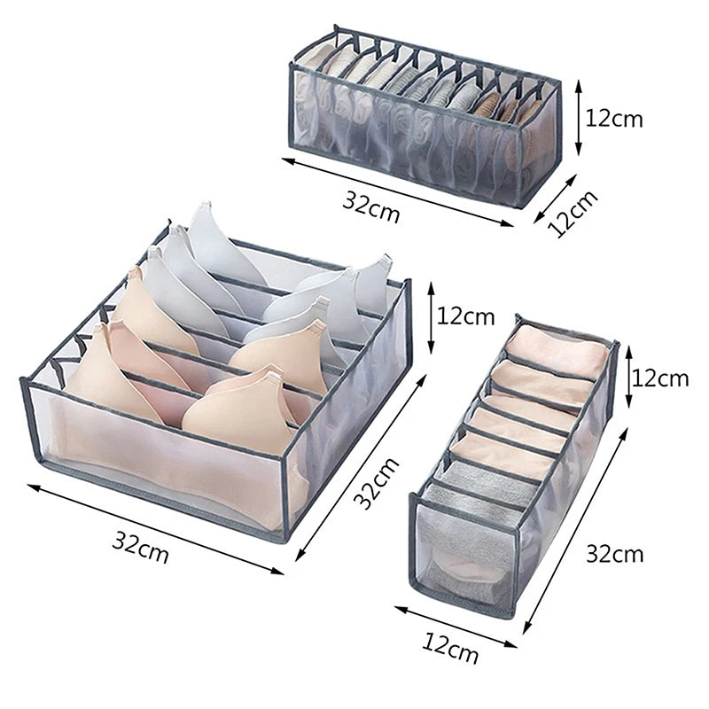 Jeans Organization Storage Box Closet Organizer For Underwear Clothing System Socks Pants Drawer Organizers Cabinet